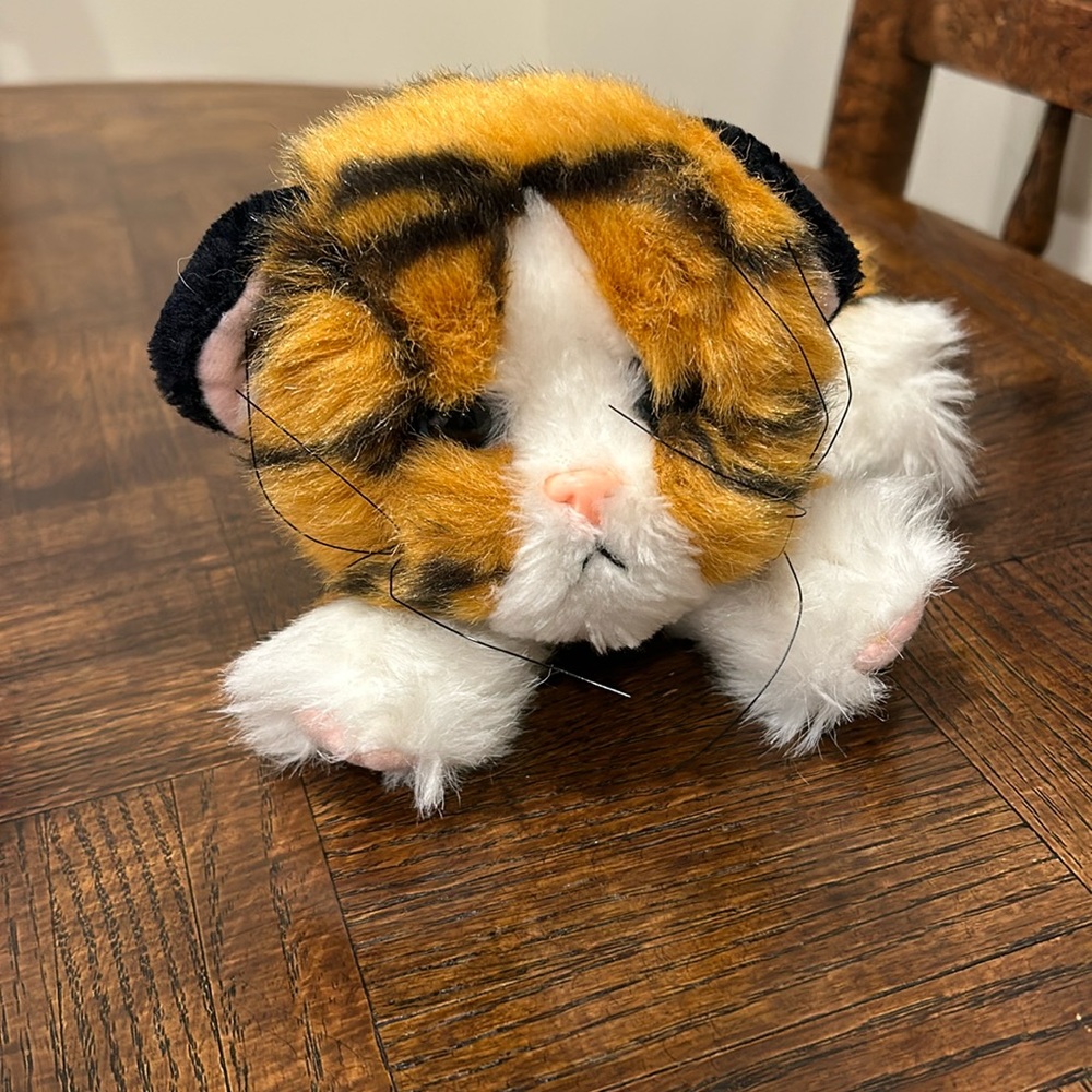 Kitty Kitty Kittens Jungle Tiger Striped 1993 No Purr..